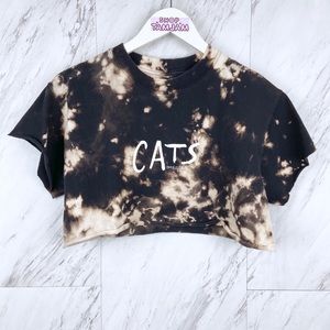 Vintage CATS Crop Top